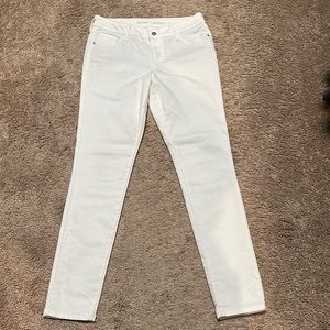 Old Navy White Rockstar Jeans